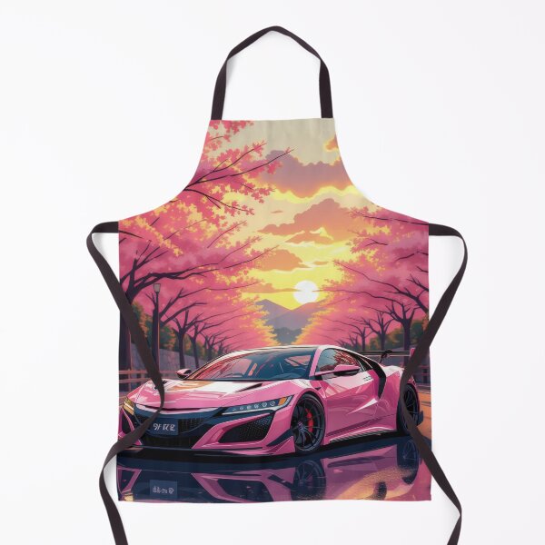 Item preview, Anime Art - NSX in Autumn under Cherry Blossoms designed and sold by Salimgor Hangaround Music.