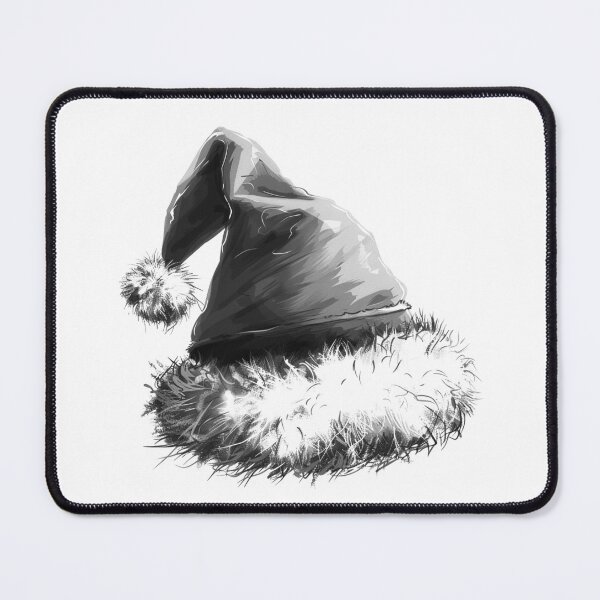 Item preview, Classic Santa Hat Illustration – Minimalist Christmas Art designed and sold by inkoutninja.