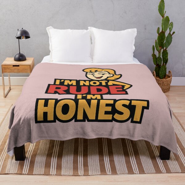 Item preview, I’m Not Rude I’m Honest – Sassy Retro Quote Design designed and sold by OwnYourMood.