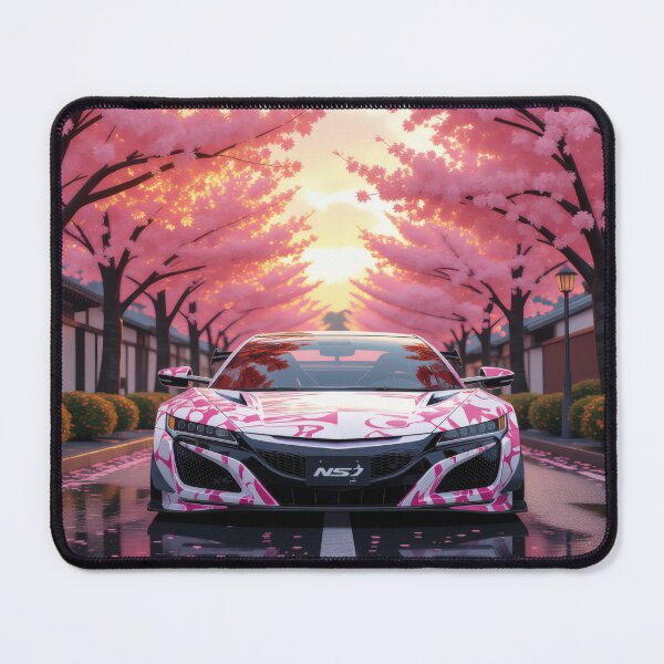 Item preview, Anime Art - NSX in Autumn under Cherry Blossoms, Front View designed and sold by Salimgor Hangaround Music.