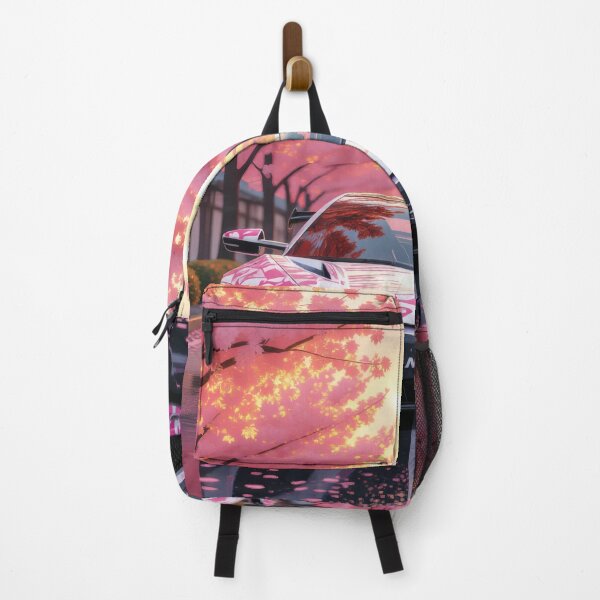 Item preview, Anime Art - NSX in Autumn under Cherry Blossoms, Front View designed and sold by Salimgor Hangaround Music.