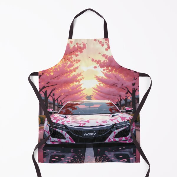 Item preview, Anime Art - NSX in Autumn under Cherry Blossoms, Front View designed and sold by Salimgor Hangaround Music.