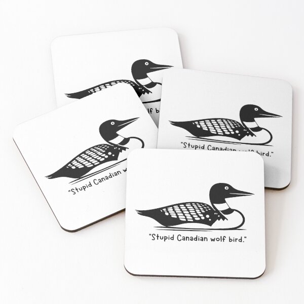 Item preview, Stupid canadian wolf bird - heated rivalry designed and sold by MatthEwCasleE.