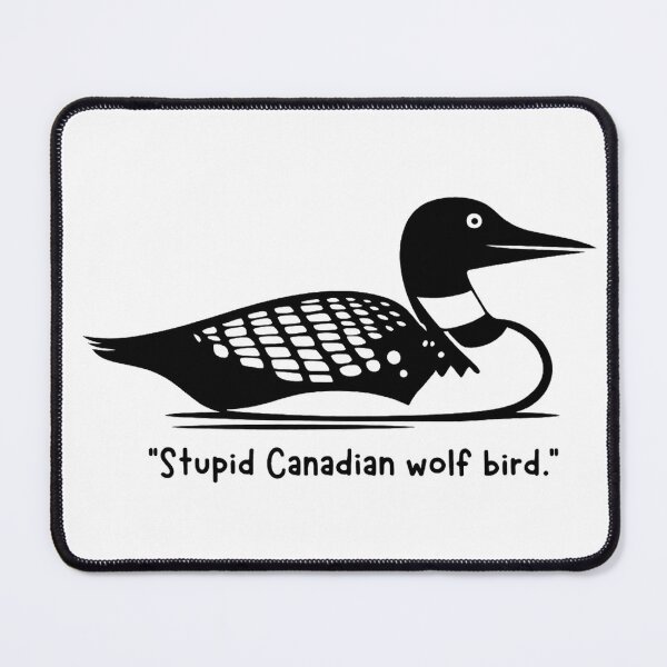 Item preview, Stupid canadian wolf bird - heated rivalry designed and sold by MatthEwCasleE.