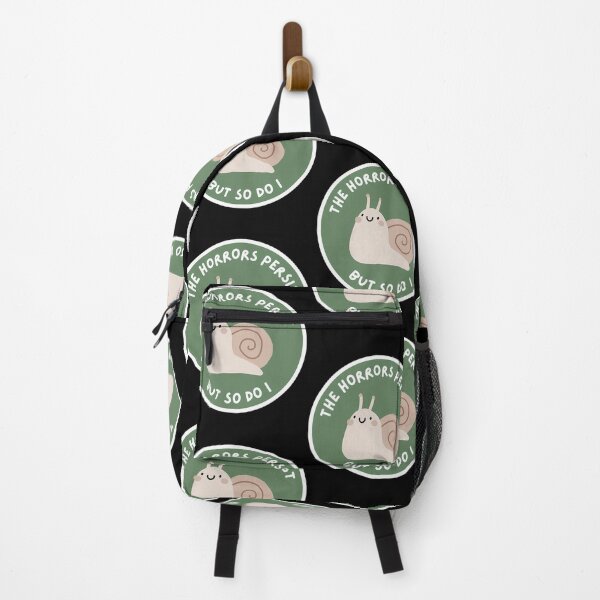 Item preview, The Horrors Persist But So Do I Snail designed and sold by hjbzazuj36.