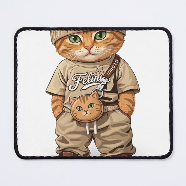 Item preview, Cute Hip Hop Cat Streetwear Beanie Swag designed and sold by WelLarsDigitals.