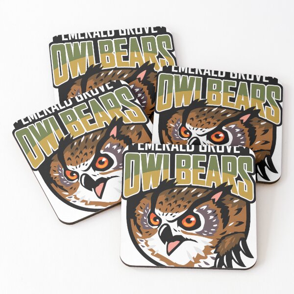 Item preview, Emerald Grove Owlbears designed and sold by IsaBellaPML.