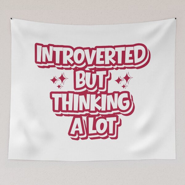 Item preview, Introvert Deep Thinker designed and sold by yuki-hana.