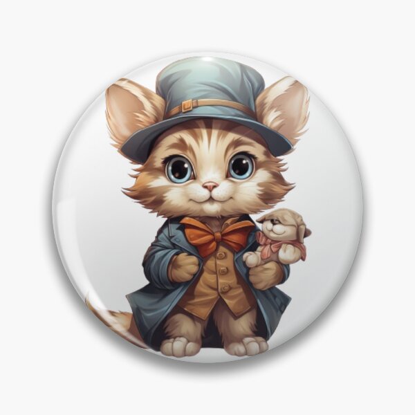 Item preview, Small fluffy kitten designed and sold by KrisGraphic45.