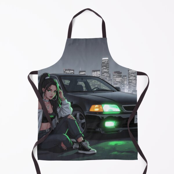 Item preview, Anime art, Japanese sports car at night designed and sold by Salimgor Hangaround Music.