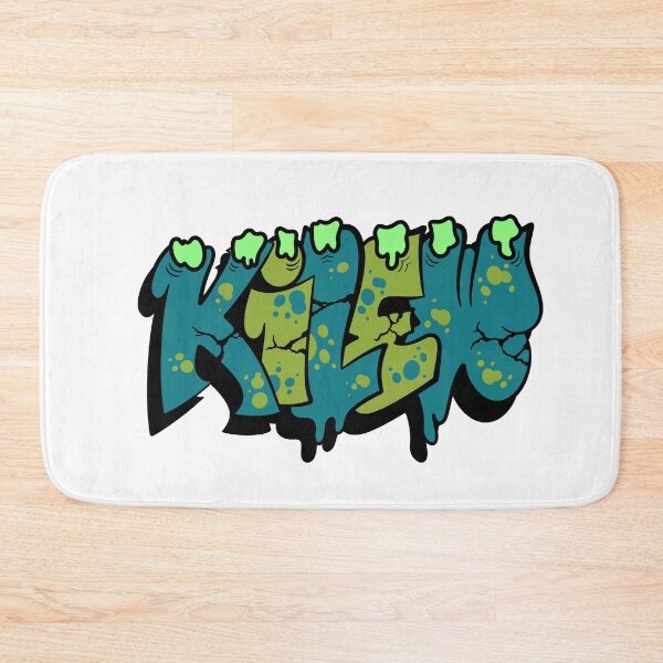 Item preview, KILEW Drip Graffiti Tag – Slime Drip & Crack Street Art Sticker designed and sold by QuickStickTeam.