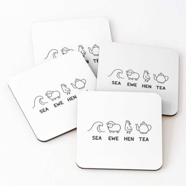 Item preview, Sea Ewe Hen Tea Funny Joke designed and sold by NQArtist.