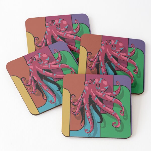 Item preview, Red Octopus designed and sold by Flag75.