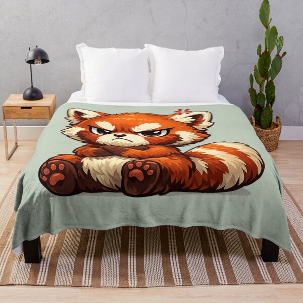 Item preview, Angry Red Panda Chibi Character designed and sold by Ivy-Triggs.
