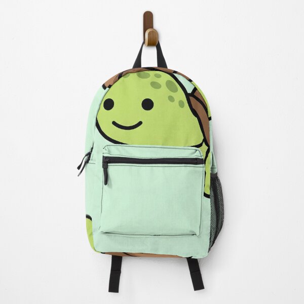Item preview, Cute Smiling Turtle Cartoon Illustration designed and sold by AbstractAuraArt.