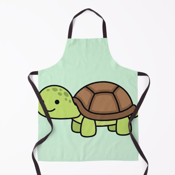 Item preview, Cute Smiling Turtle Cartoon Illustration designed and sold by AbstractAuraArt.