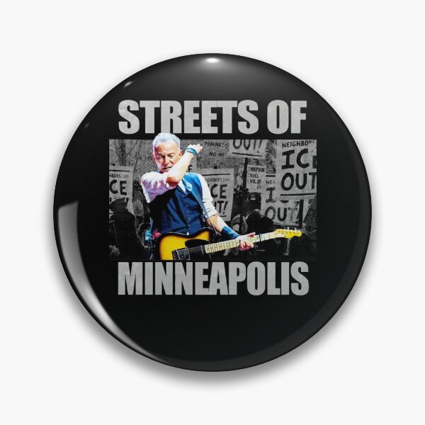 Item preview, Bruce Springsteen - Calles de Minneapolis designed and sold by SonoBoberArt.