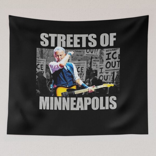 Item preview, Bruce Springsteen - Streets Of Minneapolis designed and sold by SonoBoberArt.