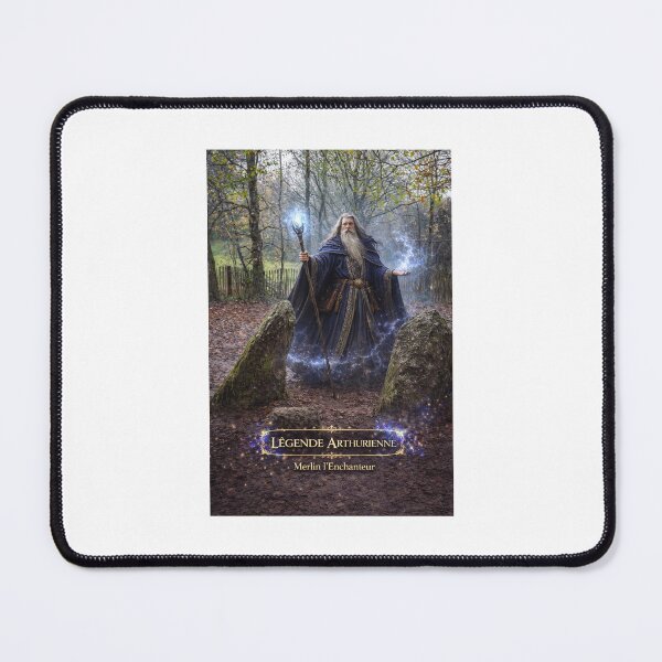 Item preview, Merlin the Enchanter – Brocéliande – Arthurian Legend designed and sold by CL.PHOTOGRAPHIE.