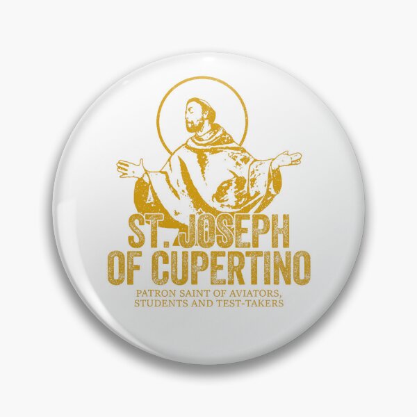 Item preview, Catholicism Gold St. Joseph Of Cupertino Christian Saint designed and sold by eloisestewart.