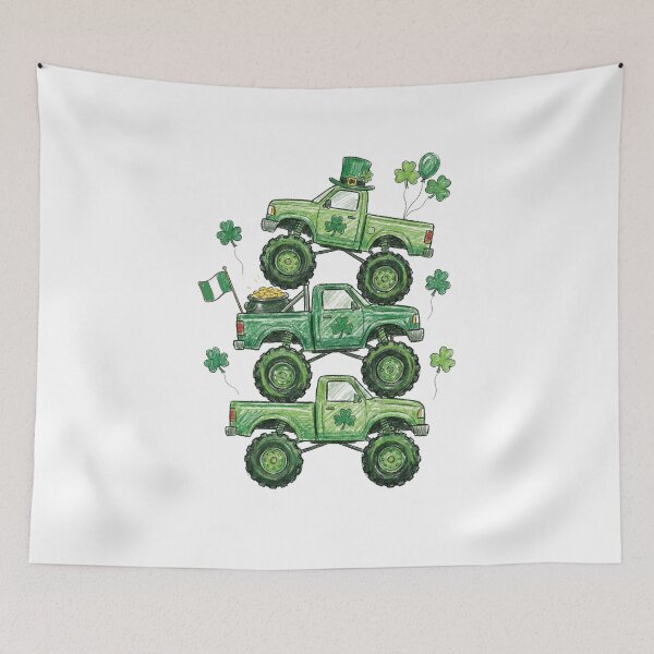 Item preview, St. Patrick's Trucks Totem designed and sold by AdyKurniawan.