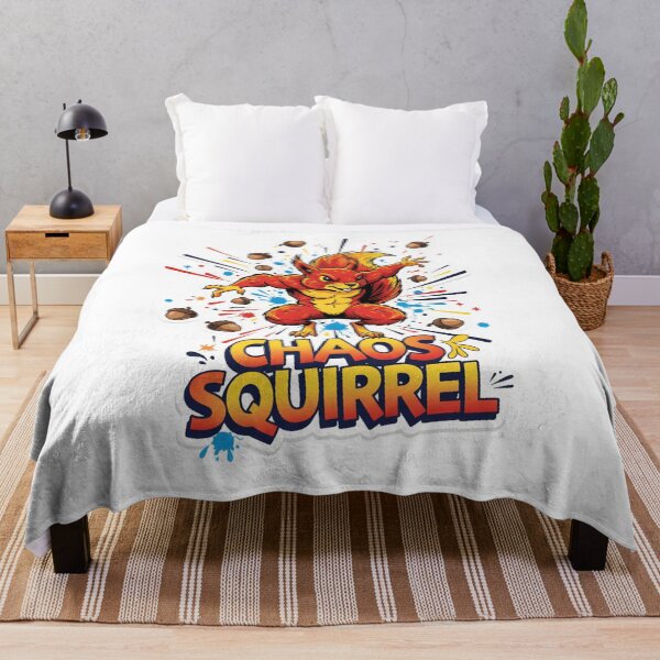 Item preview,  Chaos Squirrel Sticker – No Thoughts Just Chaos Funny Animal Shirt designed and sold by ZyxDes.
