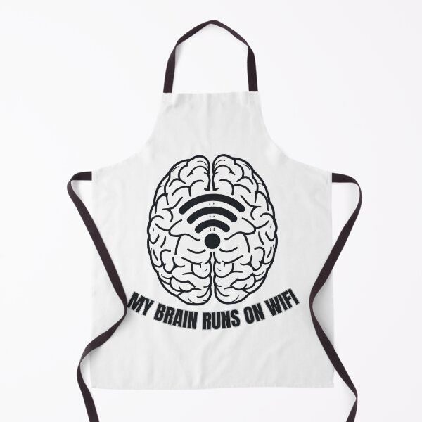 Item preview, My Brain Runs on WiFi designed and sold by yuki-hana.