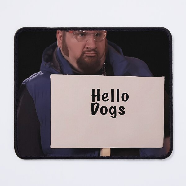 Item preview, Gustavo Hello Dogs designed and sold by JeromeBrunel4.