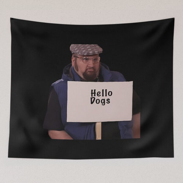 Item preview, Gustavo Hello Dogs designed and sold by JeromeBrunel4.