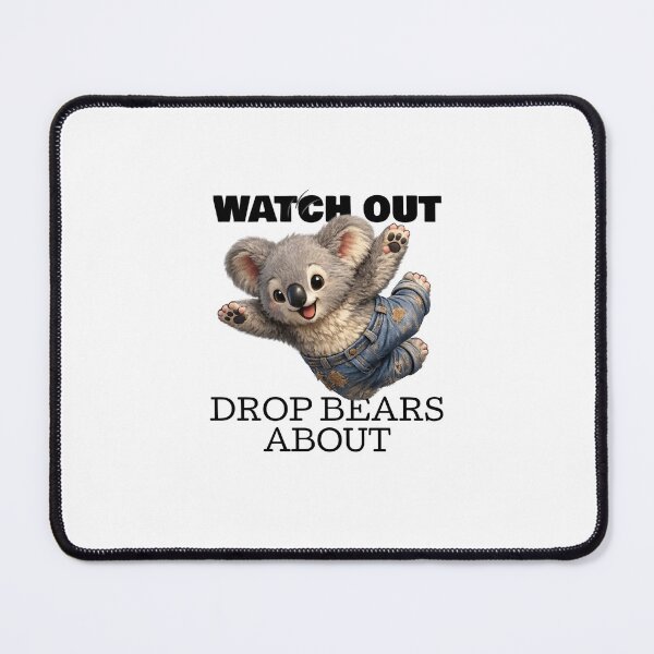 Item preview, Watch Out Drop Bears About designed and sold by Jade Punch Art.