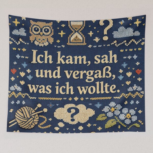Item preview, I came, I saw, I forgot: knitting design designed and sold by Mauswohn.