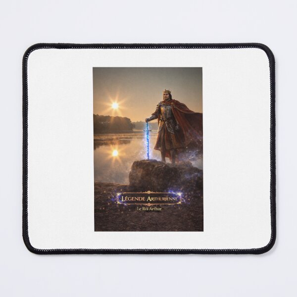Item preview, King Arthur and Excalibur – Lake Trémelin – Arthurian Legend designed and sold by CL.PHOTOGRAPHIE.
