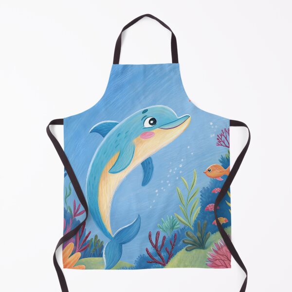 Item preview, Dive into Underwater Dolphin designed and sold by trendspatterns.