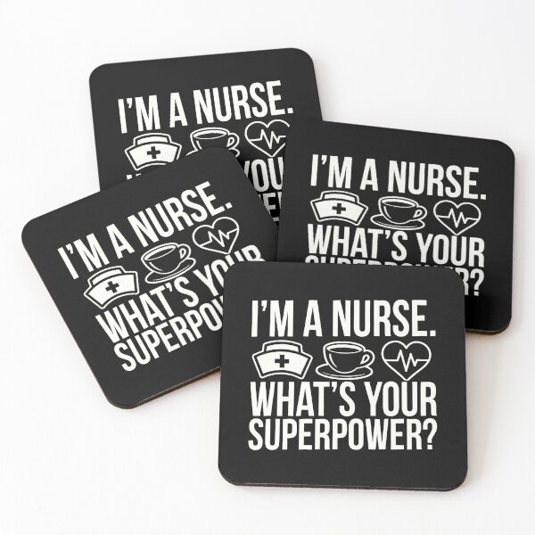 Item preview, Nurse Superpower Gift for Nurses Work Humor Design designed and sold by SplashTastic.