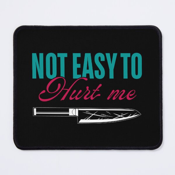 Item preview, Not Easy to Hurt Me – Emotional Armor Knife designed and sold by ObsidianDaz.