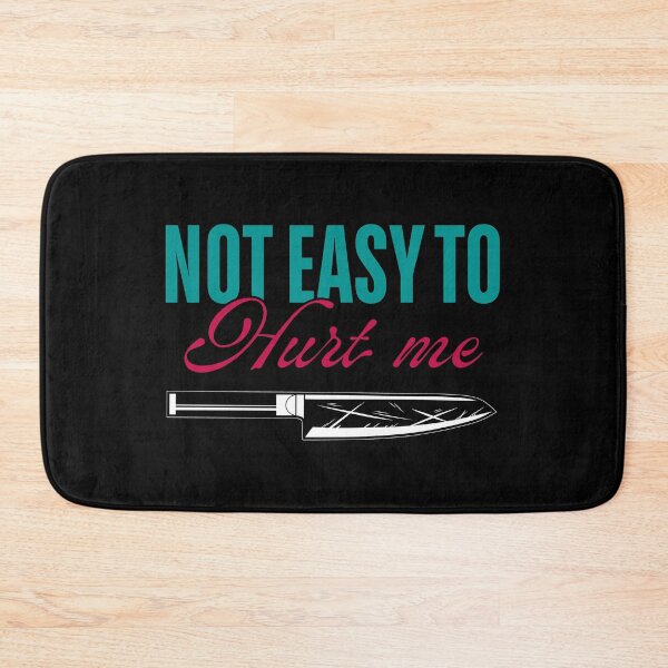 Item preview, Not Easy to Hurt Me – Emotional Armor Knife designed and sold by ObsidianDaz.