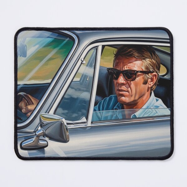 Item preview, Steve McQueen - Silver Speed: Iconic Grand Tourer Art designed and sold by Art's Diner.