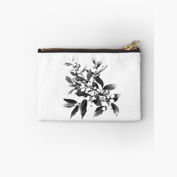 Item preview, Winter Berries and Leaves – Elegant Botanical Holiday Illustration designed and sold by inkoutninja.