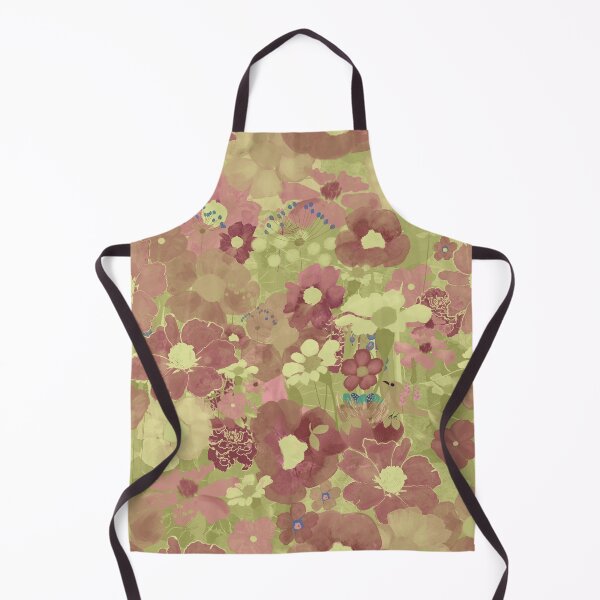 Item preview, Dreamy Floral Collage  - muted purples and sage green designed and sold by KizzyW.