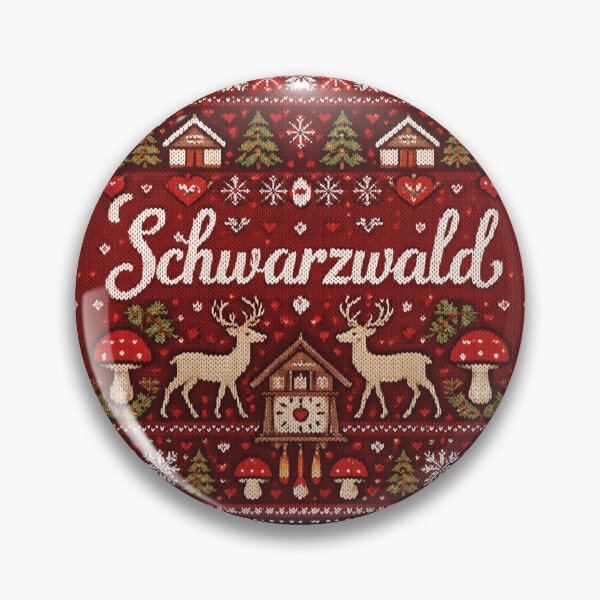 Item preview, Black Forest cuckoo clock, deer, knitwear design, love of homeland designed and sold by Mauswohn.