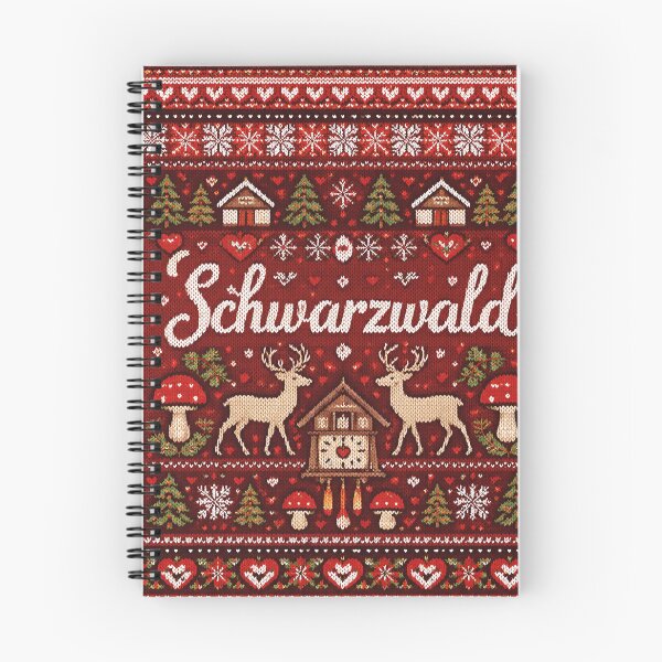 Item preview, Black Forest cuckoo clock, deer, knitwear design, love of homeland designed and sold by Mauswohn.
