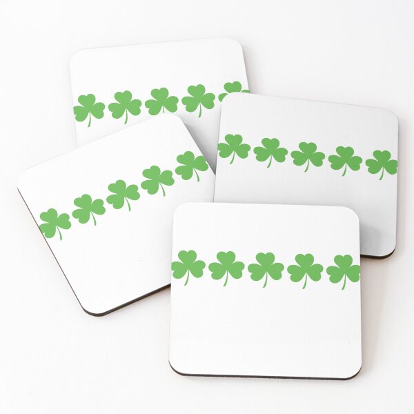 Item preview, Minimal Green Shamrock Pattern Lucky St. Patrick’s Day Design designed and sold by tarzbol.