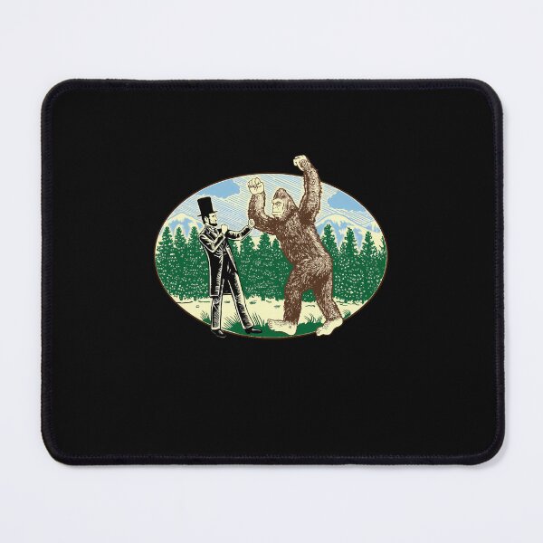 Item preview, Abe Lincolns Sasquatch Hunter Bigfoot Logo designed and sold by bhattprint.