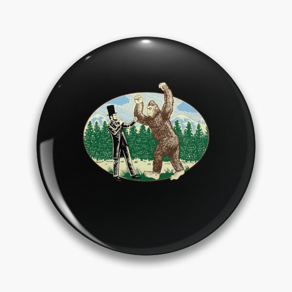 Item preview, Abe Lincolns Sasquatch Hunter Bigfoot Logo designed and sold by bhattprint.