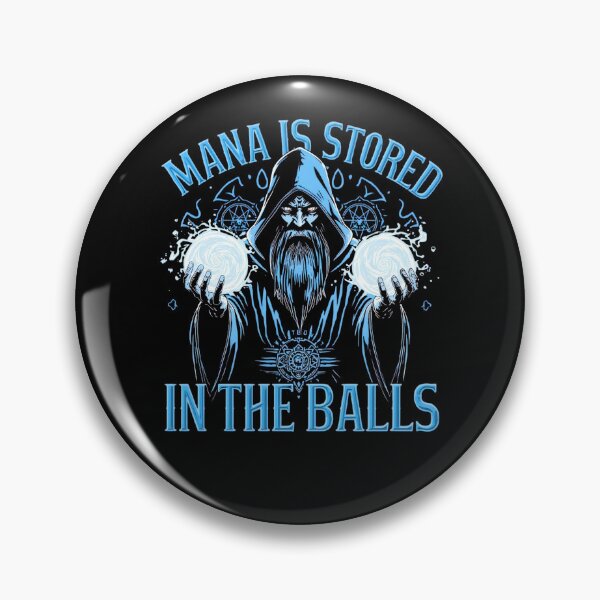 Item preview, MANA IS STORED IN THE BALLS designed and sold by LunaMagicStudio.
