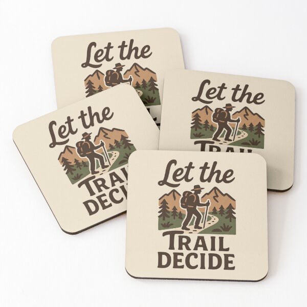 Item preview, Let the Trail Decide Hiking designed and sold by Ink Magic.