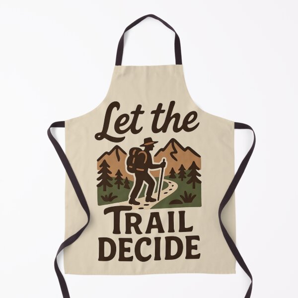 Item preview, Let the Trail Decide Hiking designed and sold by Ink Magic.