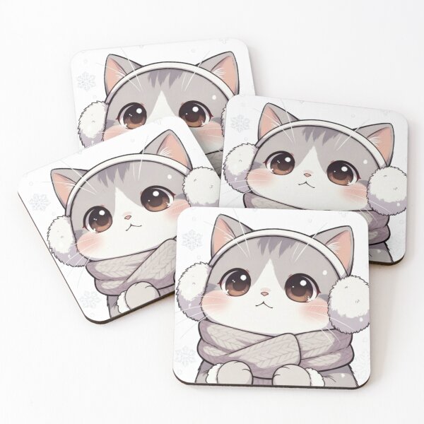 Item preview, Pretty cat admiring the snow designed and sold by UrbanView.