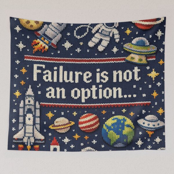 Item preview, Space Success Mission Knitting Pattern designed and sold by Mauswohn.
