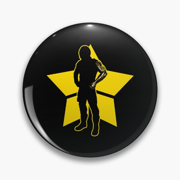 Item preview, Bucky Barnes Avengers Star Thunderbolts Silhouette Original designed and sold by haneen30.